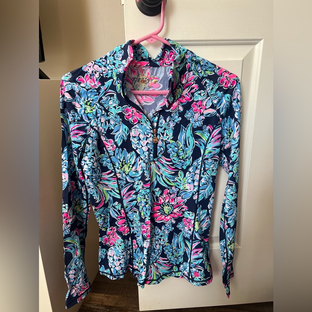 Lillyy Pulitzer Half Zip Long Sleeve